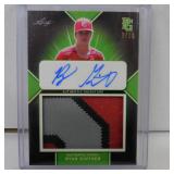 2020 LEAF PG RYAN GINTHER ROOKIE PATCH AUTO 2/16