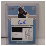 2020 LEAF PG CASEY SAUKE II ROOKIE PATCH AUTO 1/1