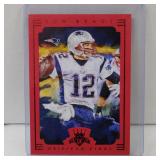2015 DONRUSS GRIDIRON KINGS TOM BRADY RED FRAME SP