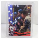 1995 SR HERB BROOKS AUTOGRAPH MIRACLE ON ICE USA