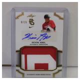 2016 LEAF PG KEVIN ABEL ROOKIE PATCH AUTO #D 8/15