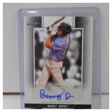 2019 LEAF PG BRODY DROST AUTO RC #D 1/1 BLACK