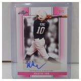 2019 LEAF PG HOUSTON KING AUTO RC PINK #D 1/1