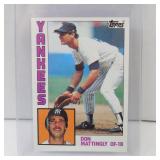 1984 TOPPS #8 DON MATTINGLY ROOKIE CARD YANKEES