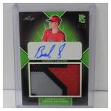 2020 LEAF PG BROCK SELVIDGE ROOKIE PATCH AUTO 4/16