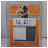 2020 LEAF PG CODY SCHRIER ROOKIE PATCH AUTO #D 3/3