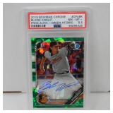 2019 BOWMAN BLAINE KNIGHT GREEN AUTO RC PSA 8.5