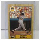 1987 TOPPS BARRY BONDS ROOKIE CARD PIRATES