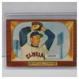 1955 BOWMAN #155 BOB LEMON CLEVELAND INDIANS