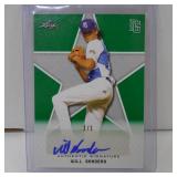 2019 LEAF PG WILL SANDERS AUTO RC GREEN #D 1/1
