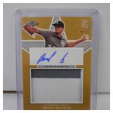 2020 LEAF PG BROCK SELVIDGE ROOKIE PATCH AUTO 4/12