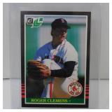 1985 LEAF ROGER CLEMENS ROOKIE CARD BOSTON RED SOX