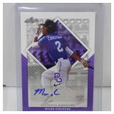 2016 LEAF PG MYLES CHRISTIAN AUTO RC PURPLE #D 1/1
