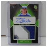 2020 LEAF PG DREW CHRISTO ROOKIE PATCH AUTO 6/16