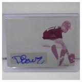2019 LEAF PG DREW BOWSER AUTO RC PLATE #D 1/1