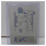 2019 LEAF PG ASHER AKRIDGE AUTO RC PLATE #D 1/1