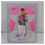 2020 LEAF PG BROCK SELVIDGE AUTO RC PINK #D 1/1