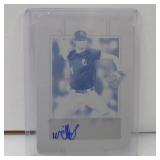2019 LEAF PG WILL SANDERS AUTO RC PLATE #D 1/1