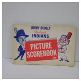 1957 JIMMY DUDLEY'S CLEVELAND INDIANS SCOREBOOK