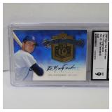 2005 UD HOF CARL YASTRZEMSKI AUTO #D 4/5 CGC 9