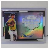 2019 LEAF PG TIMOTHY MANNING AUTO RC HOLO #D 1/1