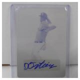 2016 LEAF PG DEVIN ORTIZ AUTO RC PLATE #D 1/1