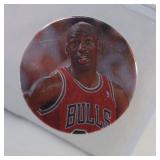 1995-96 UD MICHAEL JORDAN POG SILVER FOIL SP CAP