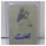 2016 LEAF PG RYAN WEBB AUTO RC #D 1/1 PRESS PLATE