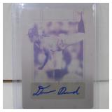 2019 LEAF PG DREW DOWD PRESS PLATE AUTO RC 1/1