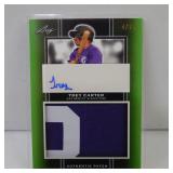 2019 LEAF PG TREY CARTER AUTO PATCH RC #D 04/25