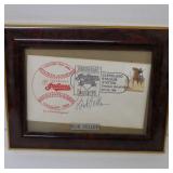 BOB FELLER SIGNED 1994 FIRST DAY JACOBS FIELD