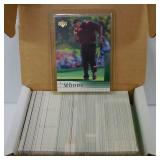 2001 UPPER DECK GOLF SET W/ TIGER WOODS ROOKIE RC