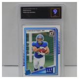 2025 DONRUSS CAM SKATTEBO ROOKIE CARD AGI MINT 9
