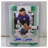 2019 LEAF PG AARON COMBS AUTO RC PROOF #D 1/1