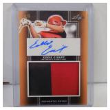 2019 LEAF PG EDDIE EISERT ROOKIE PATCH AUTO #D 4/5