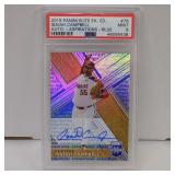 2019 ELITE ISAIAH CAMPBELL AUTO RC #D 40/50 PSA 9