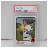 1973 TOPPS #350 TOM SEAVER PSA 4 VG-EX
