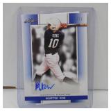 2019 LEAF PG HOUSTON KING AUTO RC BLUE #D 1/1
