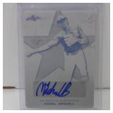 2020 LEAF PG MICHAEL BRASWELL AUTO RC PLATE #D 1/1