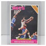 1975-76 TOPPS JULIUS ERVING ALL STAR NEW YORK NETS