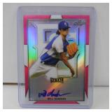 2019 LEAF PG WILL SANDERS AUTO RC PINK HOLO #D 1/1