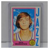 1974-75 TOPPS #10 PISTOL PETE MARAVICH JAZZ