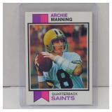 1973 TOPPS #125 ARCHIE MANNING NEW ORLEANS SAINTS