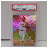 2019 ELITE ISAIAH CAMPBELL RC HOLO #D 61/100 PSA 9