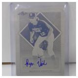 2016 LEAF PG RYAN VILADE PRESS PLATE AUTO RC 1/1