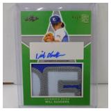 2019 LEAF PG WILL SANDERS ROOKIE PATCH AUTO 5/10