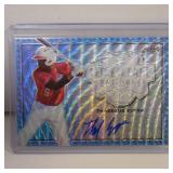 2020 LEAF PG THADDEUS ECTOR AUTO RC BLUE WAVE 1/1