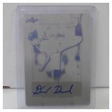 2019 LEAF PG DREW DOWD AUTO RC PLATE #D 1/1
