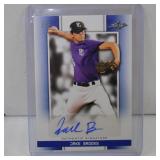 2019 LEAF PG JAKE BROOKS AUTO RC BLUE #D 1/1