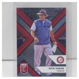 2018 PANINI ELITE DRAFT NICK SABAN ALABAMA